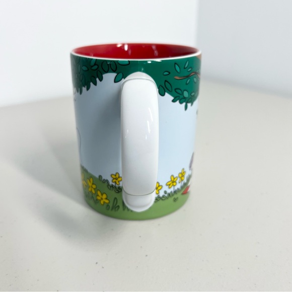 Disney Store Mickey Mouse & Minnie Mouse Picnic Kiss Coffee Mug 12oz. - Picture 5 of 8